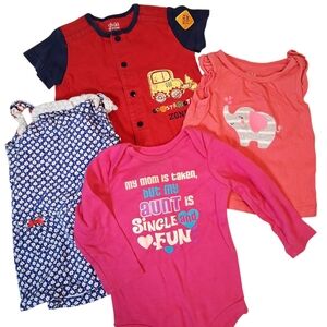 Baby Clothes Lot | Boy & Girl 6-9 M | Everyday Bundle Items